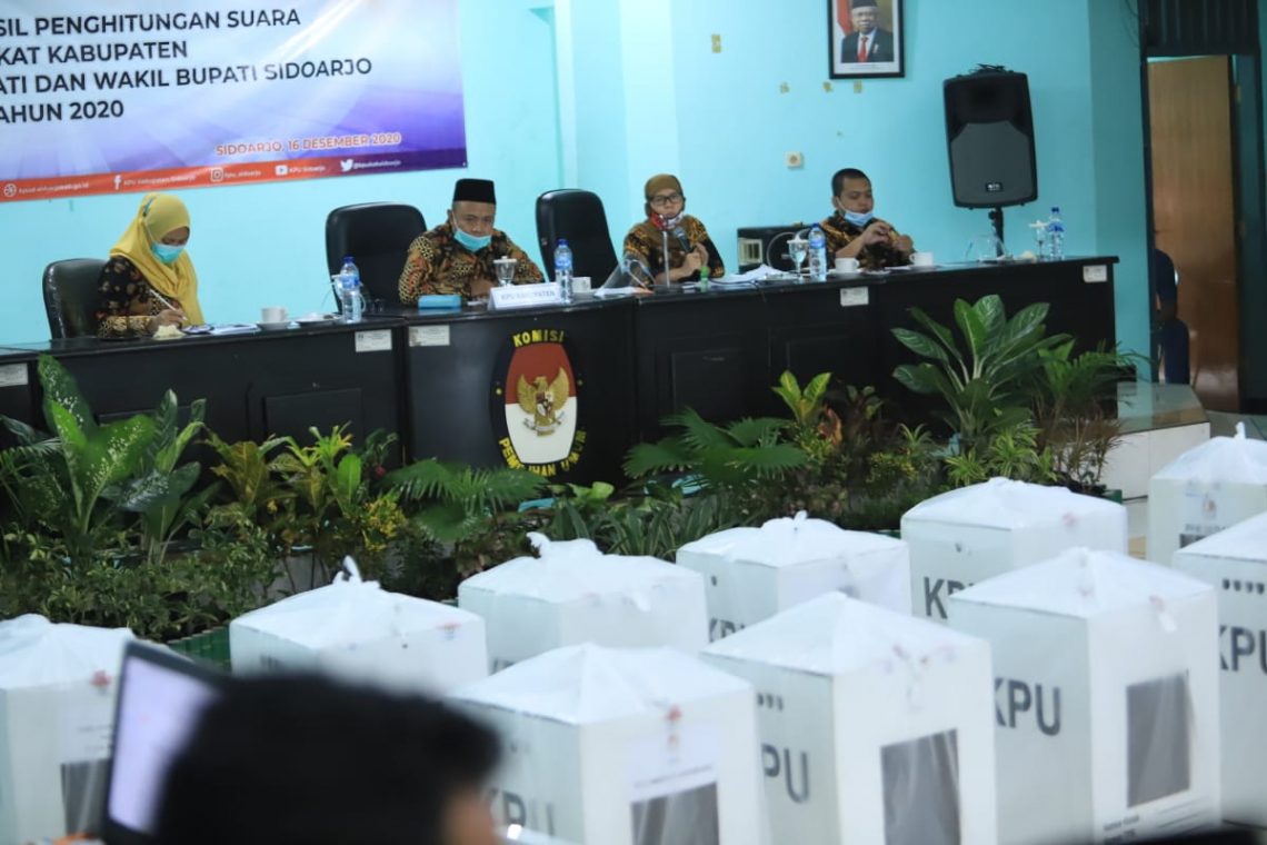 Hasil Rekap KPUD, Muhdlor – Subandi Menang Tipis