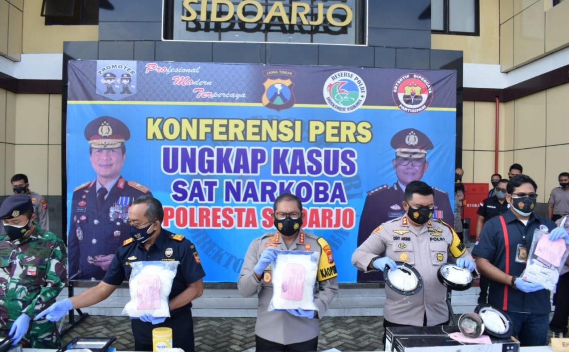 Petugas Gabungan Gagalkan Penyelundupan 6 Kilo Sabu