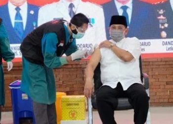 Pejabat Utama Sidoarjo Kembali Di Vaksin