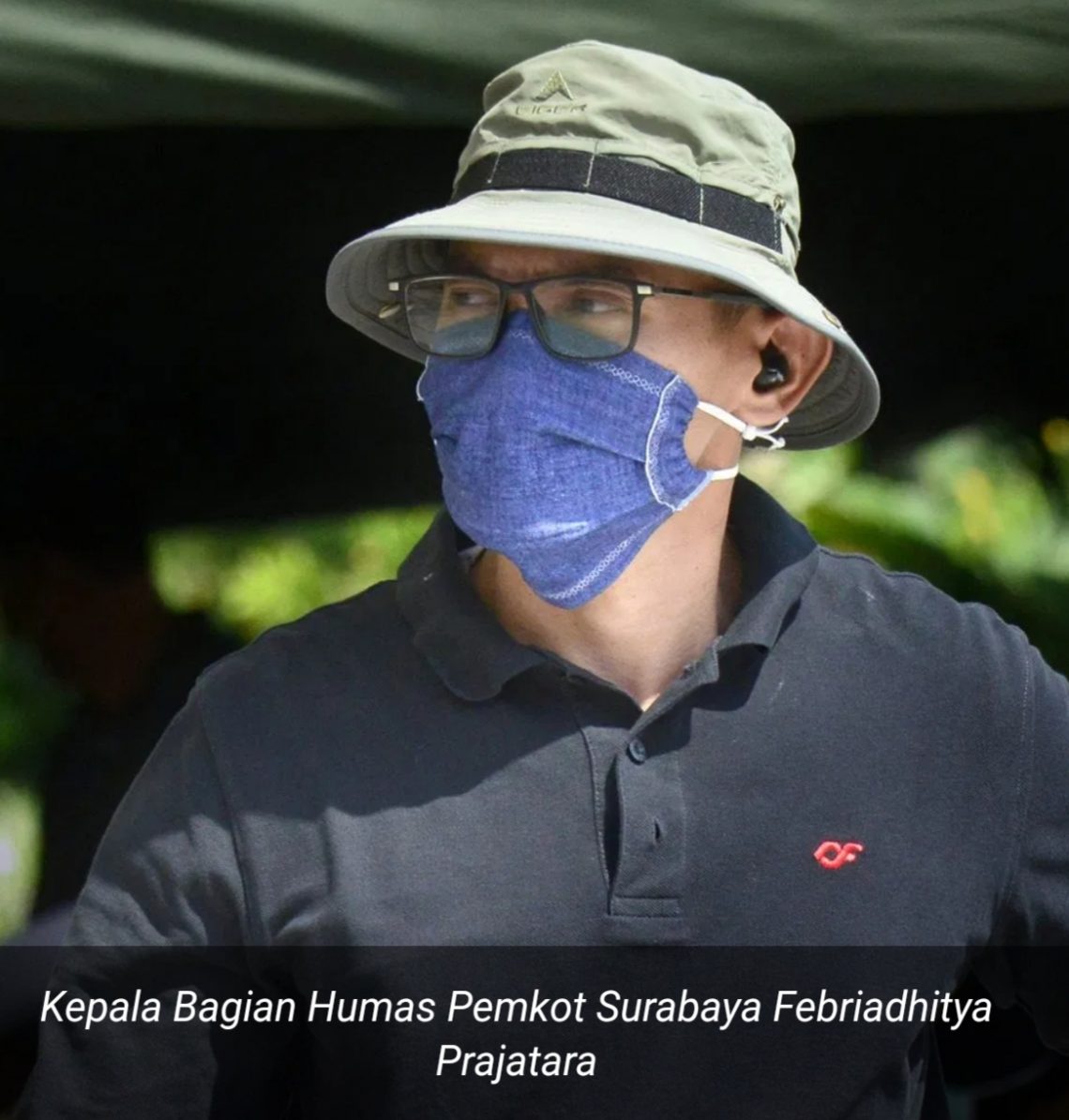 Penyambutan Walikota dan Wawali Surabaya dengan Prokes Ketat