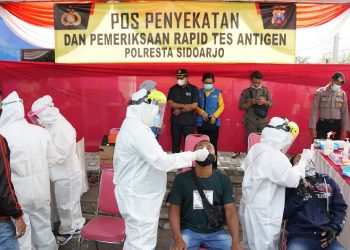 Pemeriksaan Covid 19 di Batas Daerah Diperketat