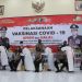 Personil Polresta Sidoarjo di Vaksin