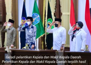 Pelantikan Hanya Boleh Diikuti Bupati dan Wabup Saja