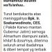 Berita Wafatnya Pakde Karwo “hoax”