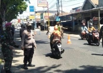 Kapolsek Tulangan Pimpin Operasi Yustisi