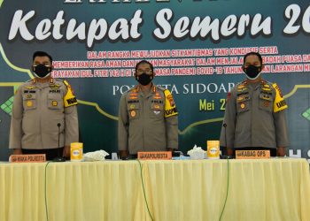 Kapolresta Pimpin Operasi Ketupat Semeru 2021