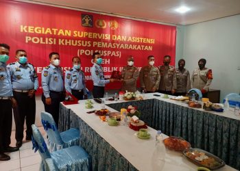 Kabinmas Polri Supervisi Lapas Porong