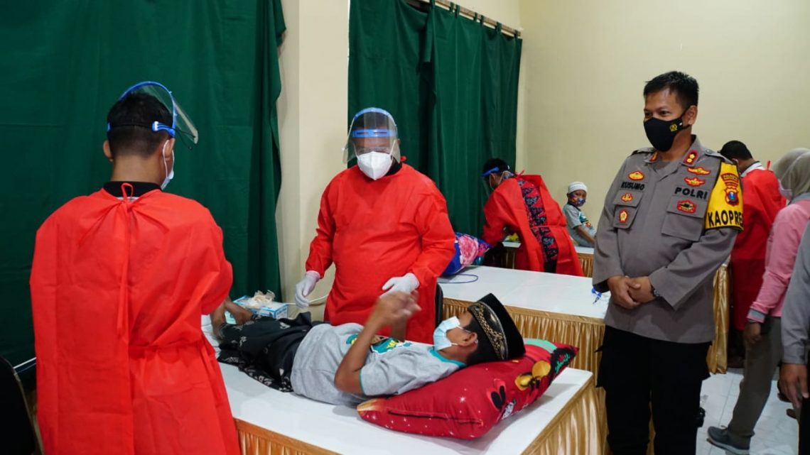 Polresta Sidoarjo Khitankan 125 Anak