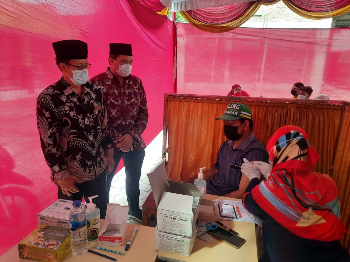 LDII Sidoarjo Vaksin 300 Jamaahnya