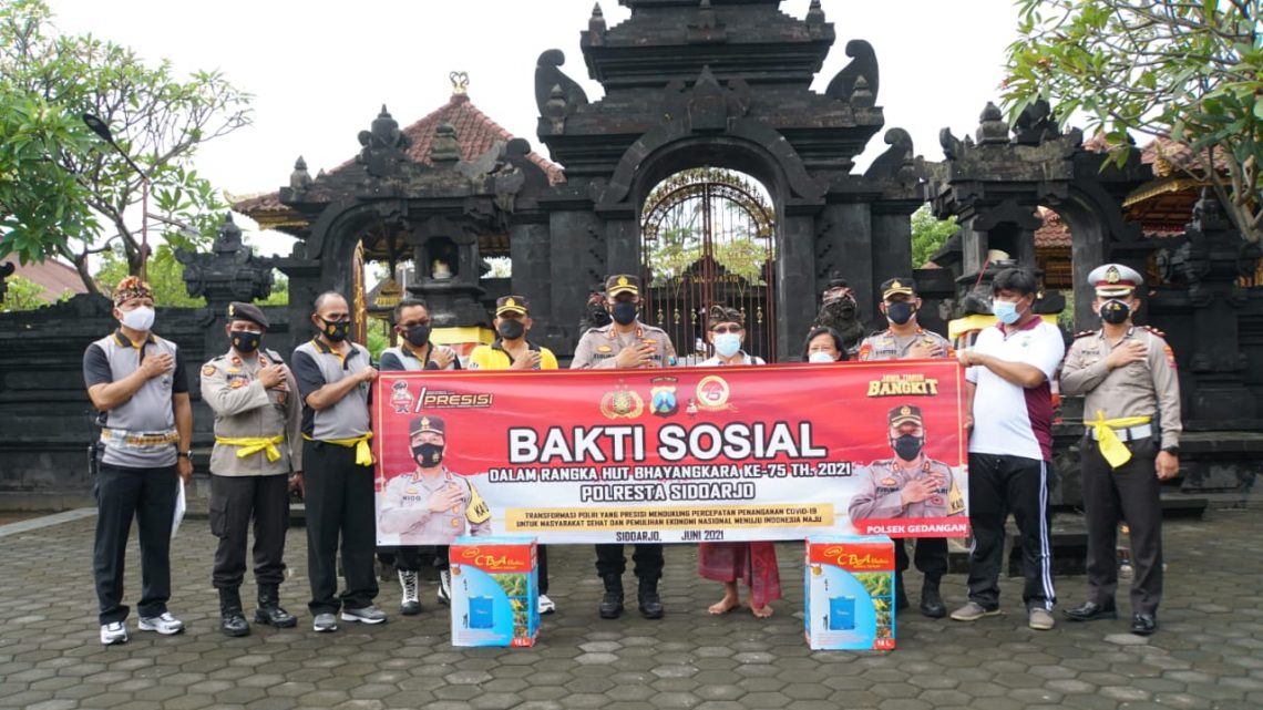 Aksi Simpatik Polresta Sidoarjo di Tempat Ibadah