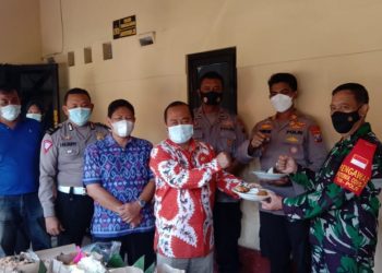 Danramil dan Camat Tanggulangin “ngeprank” Kapolsek di Hari Jadi Bhayangkara