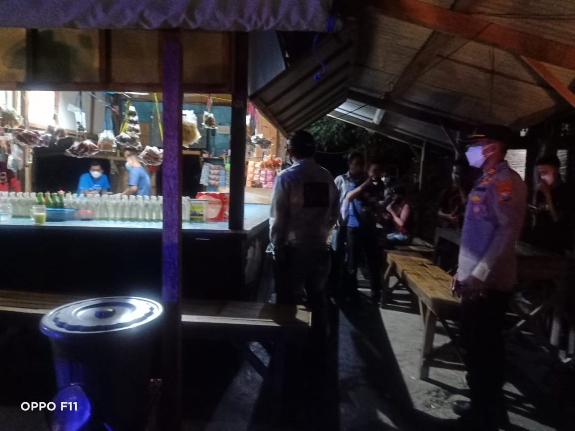 Polsek Tanggulangin Sisir Cafe Pelanggar PPKM Darurat