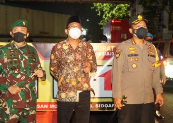 Forkompimda Sidoarjo Sidak Kerumunan Massa