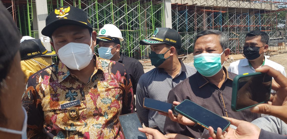Wabup Subandi dan Komisi C Puas Melihat Kemajuan Proyek RSUD Krian