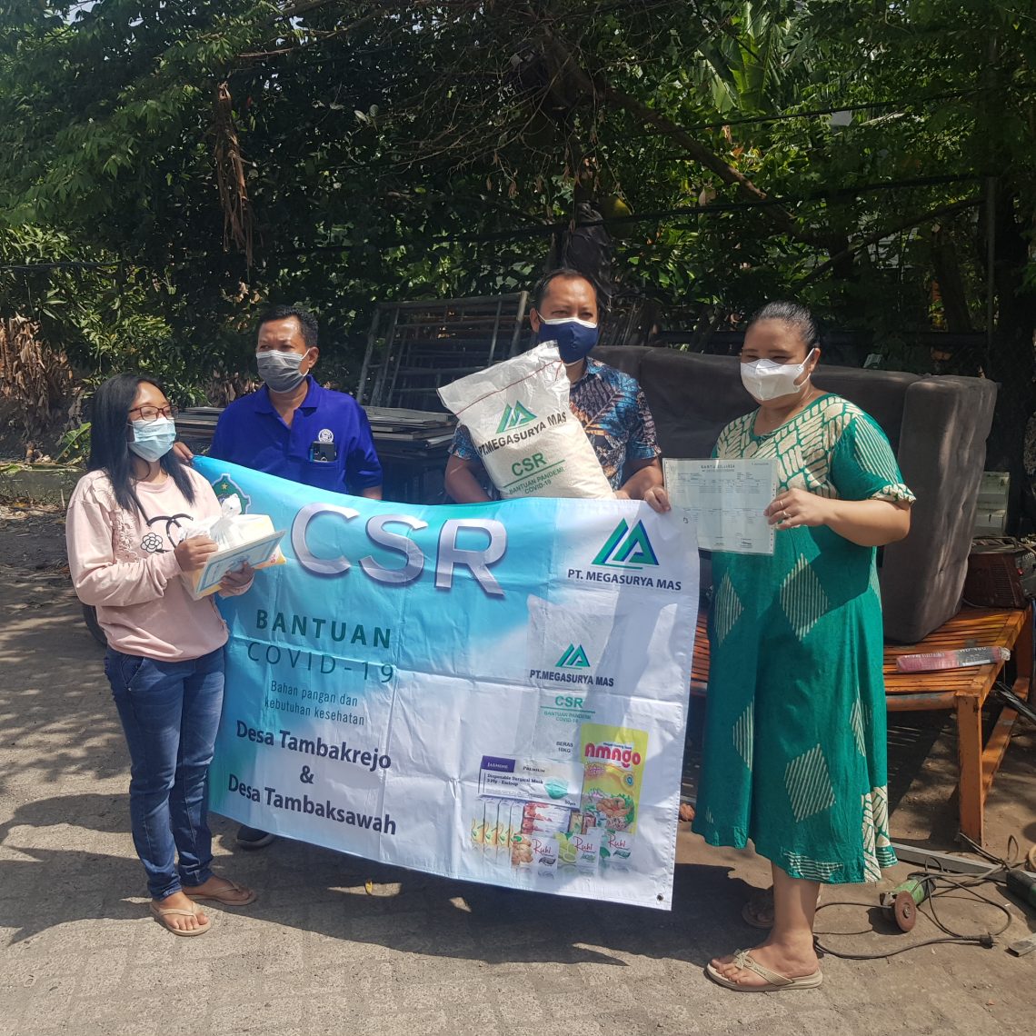 Alhamdulillah, Sembako Megasurya Mas Iso Gawe Nempur Sakwulan