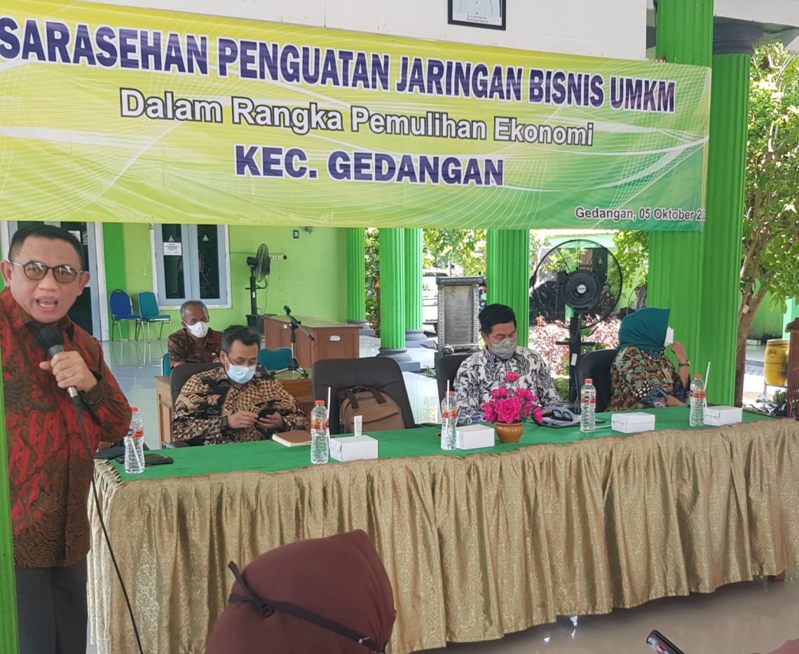 Komisi B Minta Pelaku UMKM Gedangan Kreatif dan Serius