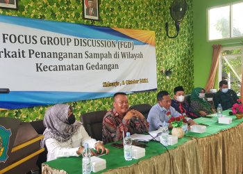 Di FGD Kec Gedangan, Suyarno Ungkap kecewa Terhadap Cara Pemkab Mengelola Sampah