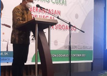 Bupati Muhdlor Minta Produsen Rokok Sidoarjo Tidak Cari Untung Dengan Cukai Palsu atau Non-pita