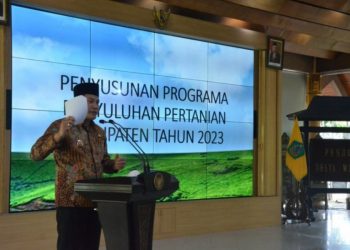 Wabup Subandi Minta Penyuluh Pertanian Sigap Jadi Ujung Tombak