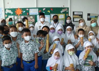 Wabup Sidoarjo Sidak PTM di SD Al Muslim
