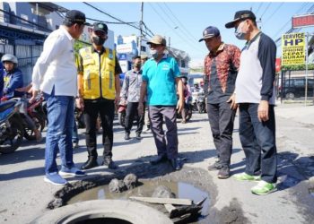 Kerusakan Jalan Tropodo Segera Diatasi