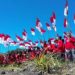 Gubernur Khofifah Apresiasi Pengibaran 77 Bendera Merah Putih di Puncak Arjuno