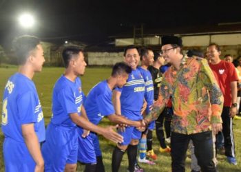 Bupati Muhdlor Buka Sepakbola Galadesa se Kecamatan Taman