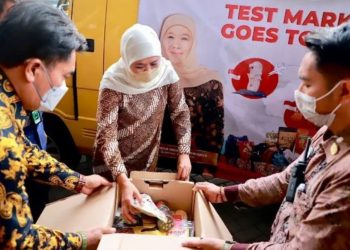 Gubernur Khofifah Melepas Ekspor Produk UMKM Jatim