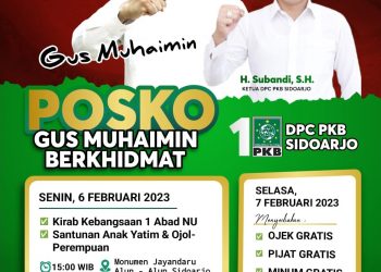 DPC PKB Siapkan Ojek, Lontong Kupang Hingga Pijat Gratis