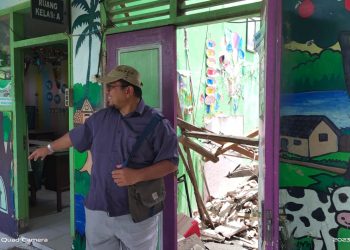 Gedung SDN Popoh Ambruk