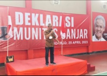 Whisnu Pradono Motivasi Relawan Ganjar di Bungurasih