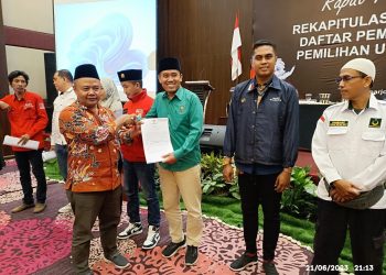 KPU Tetapkan DPT Sidoarjo  1.462.642 Pemilih