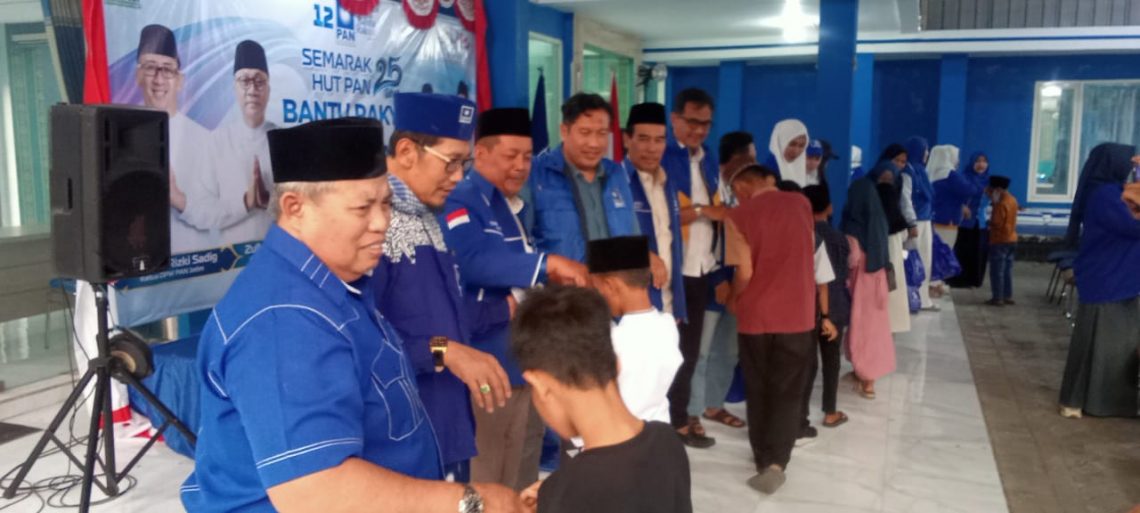 Ultah Partai nya, Pengurus DPD PAN Undang Anak Yatim