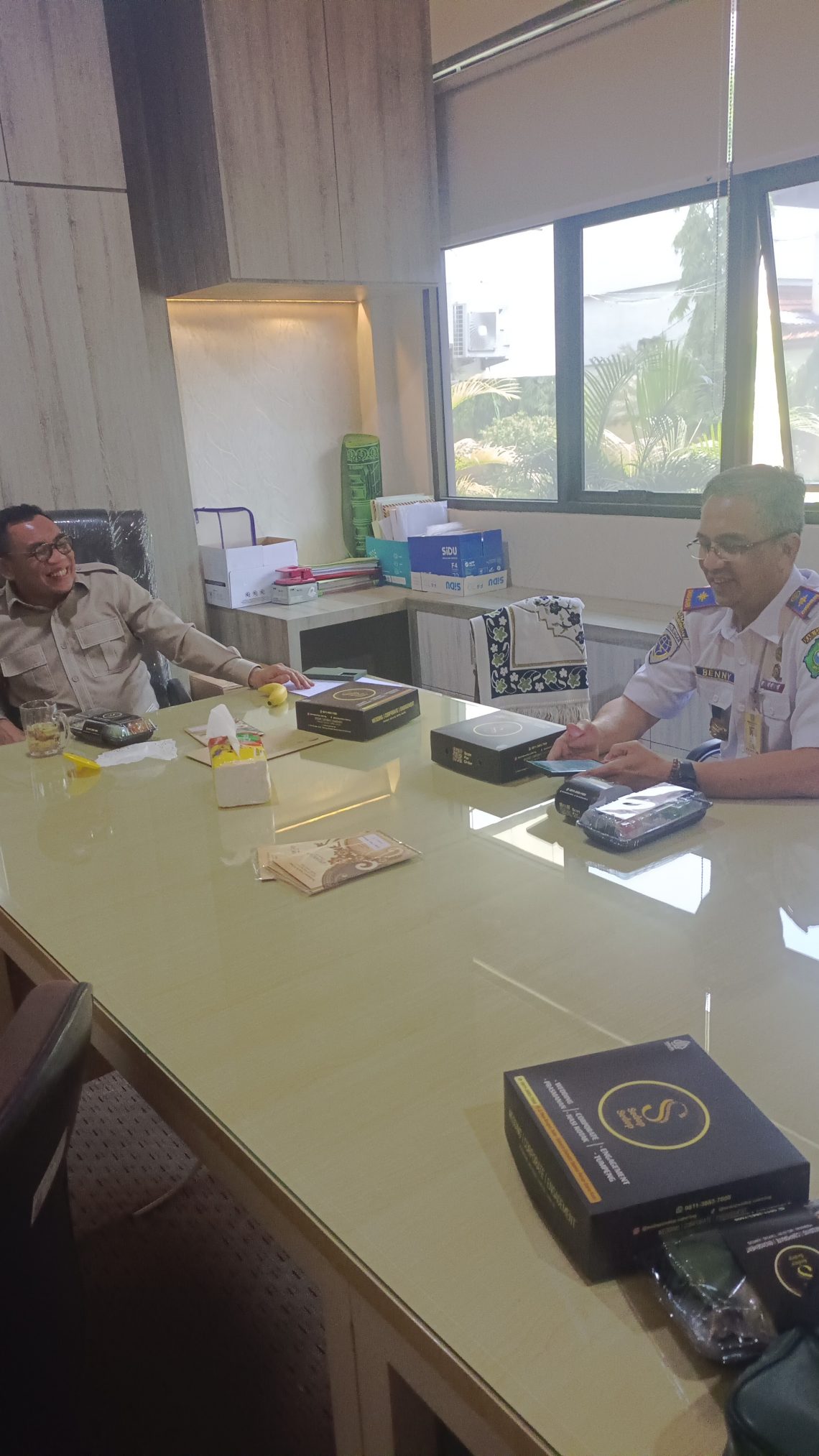 Klir Urusan KSO Parkir. PT ISS Setor PAD Rp 6,6 miliar