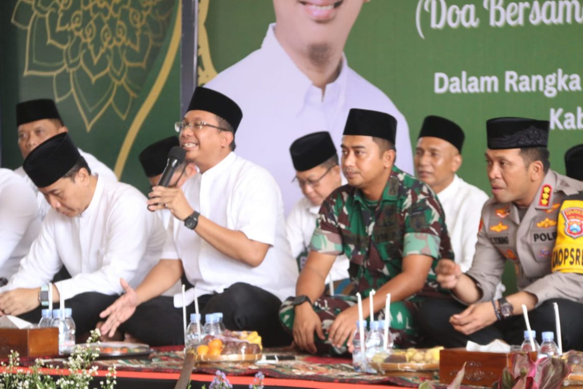 Bupati Sidoarjo Berdoa Bersama Seribuan Anak Yatim