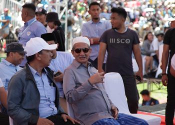Bupati Sidoarjo dan Gus Ali Hadiri HUT SPSI