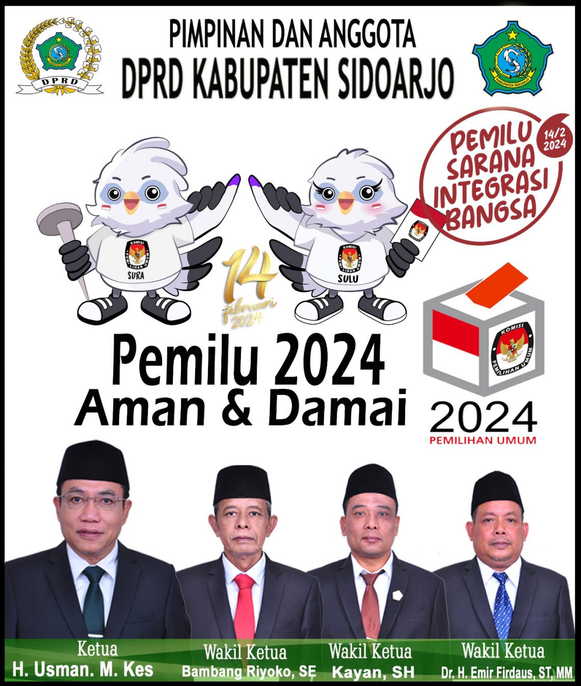 Pemilu Masa Depanmu. Manfaatkan Coblosan di TPS Tempatmu, Rabu 14 Februari 2024