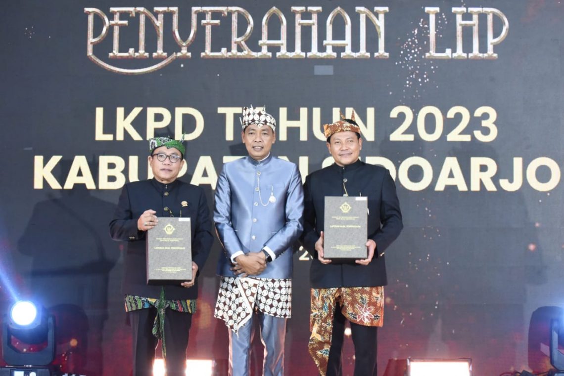 LKPD Sidoarjo Kembali Raih Opini WTP