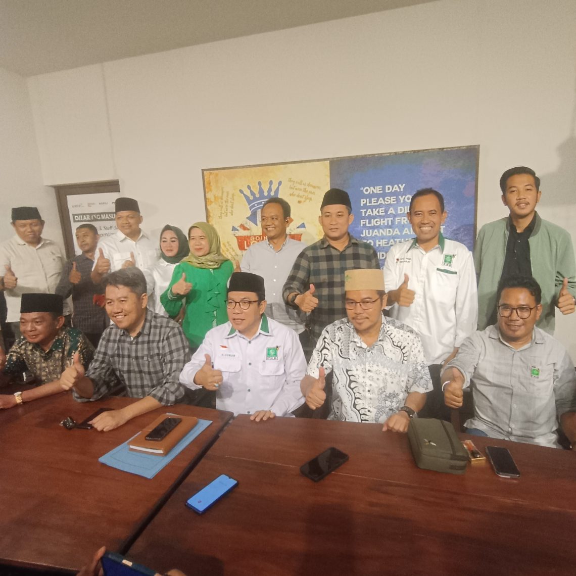 Jumpa Pers PKB Sikapi Baliho Subandi