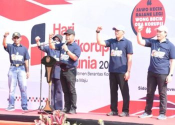 Pj Bupati Teguhkan Tekad Pemberantasan Korupsi di Sidoarjo