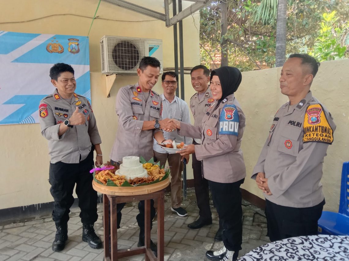 Polsek Tanggulangin Peringati HUT Bhayangkara