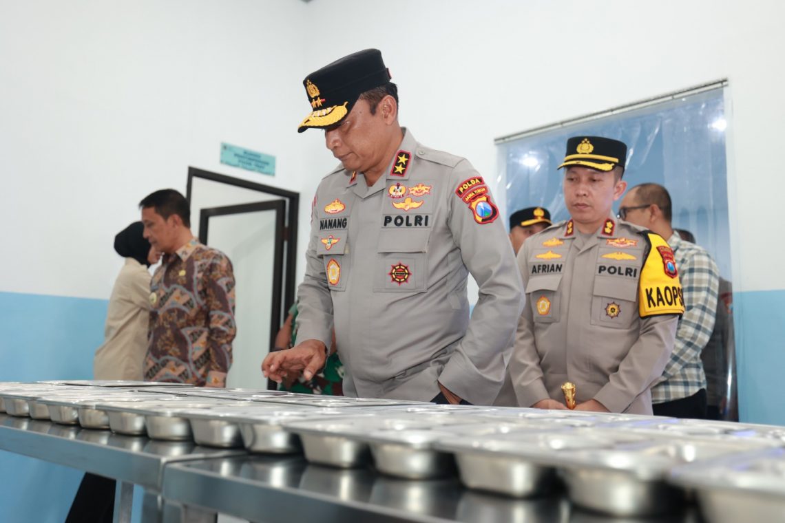 Kapolda Resmikan SPPG Polres Bojonegoro
