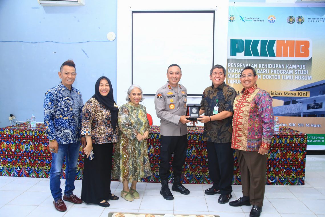 Kadivhumas Polri Isi Kuliah Umum di FH USU