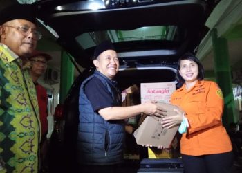 DPW PAN Jatim Dan DPD PAN Sidoarjo, Serahkan Bantuan ke Pondok Al Khoziny