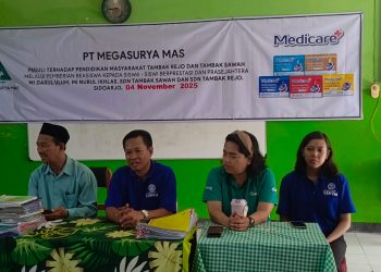PT Megasurya Mas Persembahkan Beasiswa Pendidikan