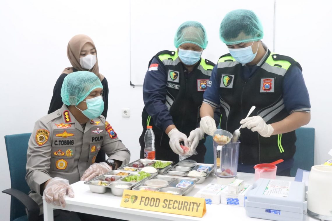 Kapolresta Sidoarjo Pastikan MBG Sesuai Standar Gizi