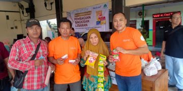 CSR PT Megasurya Mas Berbagi Kebahagiaaan Lebaran di Kecamatan Waru