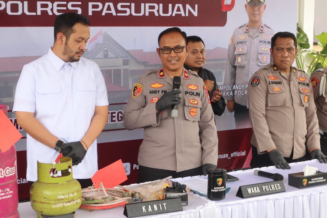 Polres Pasuruan Ungkap Penyalahgunaan Subsidi