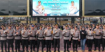 Polresta Sidoarjo Siagakan 1140 Personel