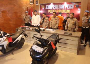Polres Pasuruan Tangkap Pelaku Begal